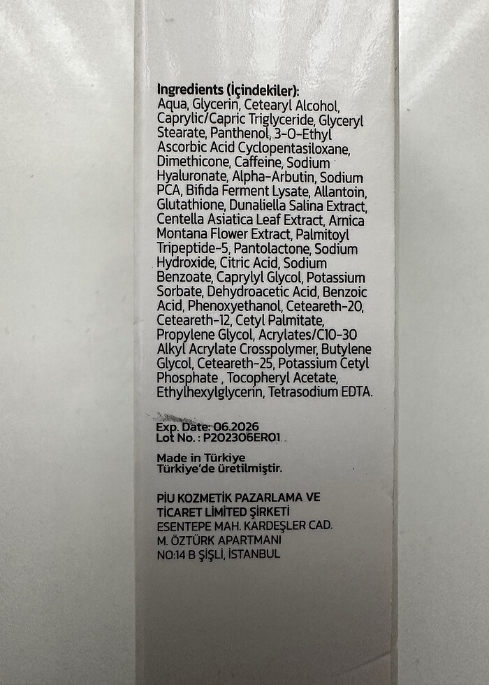 Piu Göz Kremi - Görsel 2