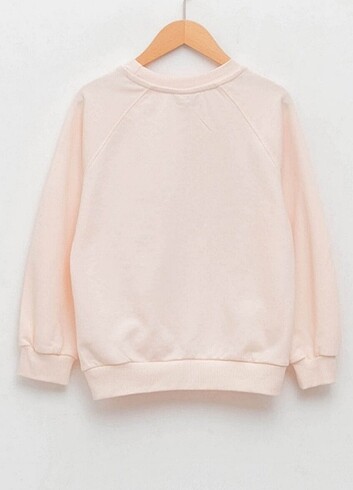LC Waikiki Çift taraflı payetli uzun kollu kız çocuk sweatshirt