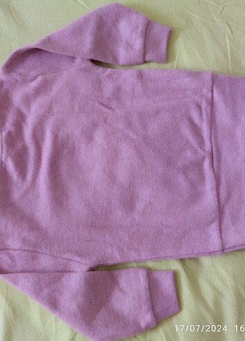Diğer Daisy duck baskılı kız çocuk sweatshirt