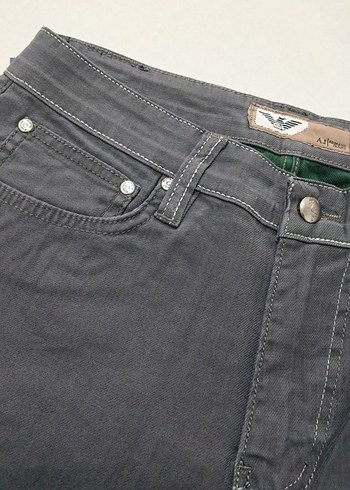 Gri Erkek Denim Pantolon - Regular Fit - Görsel 5