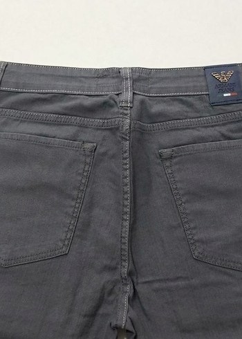 Gri Erkek Denim Pantolon - Regular Fit - Görsel 7