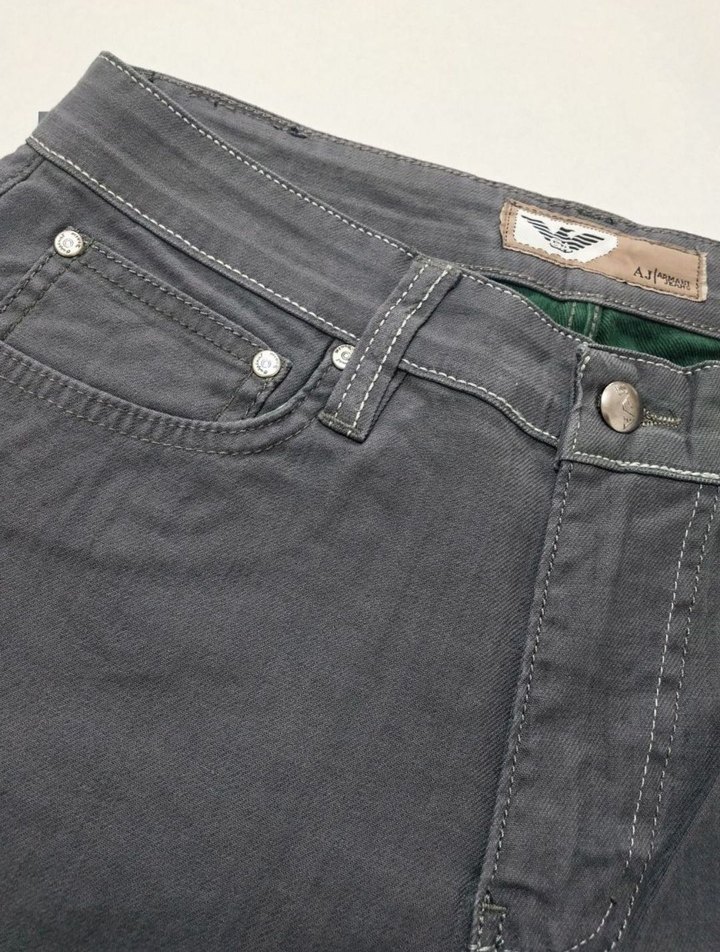 Gri Erkek Denim Pantolon - Regular Fit - Görsel 5