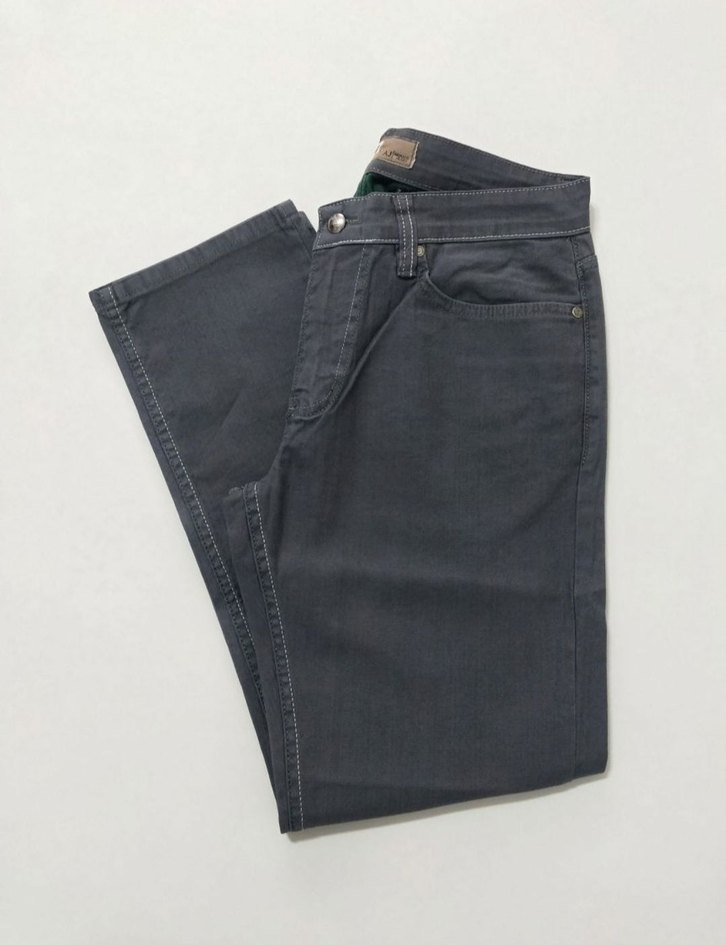 Gri Regular Fit Erkek Denim Pantolon - Görsel 2