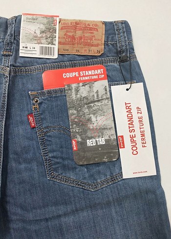 Erkek Mavi Regular Fit Denim Jean - Görsel 5