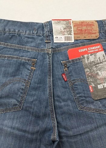 Erkek Mavi Regular Fit Denim Jean - Görsel 6