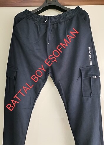 KISLIK@@ BATTAL BOY KARGO CEBLI EŞOFMAN 