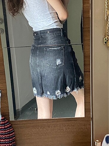 Diğer Mini kot etek