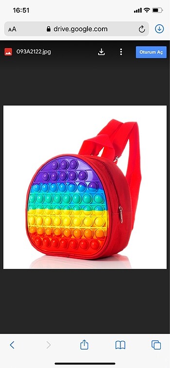 Beden Pop it çanta