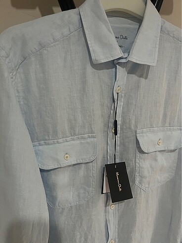 m Beden Massimo Dutti 0 Keten Gömlek