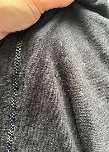 5 Yaş Beden Kapüşonlu Siyah Fermuarlı Erkek Çocuk Ceketi