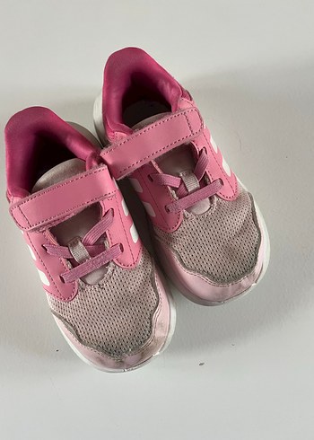 25 Beden Adidas Çocuk Pembe Cırt Cırtlı Spor Ayakkabı