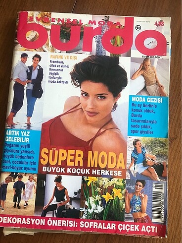 Burda Dergi 1998 Nisan