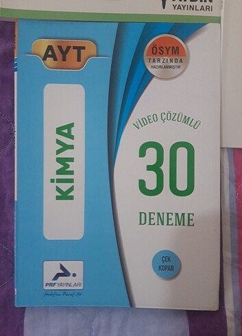 AYT KİMYA DENEMELER
