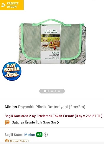 Miniso Minisa plaj ve piknik örtüsü,battaniyesi