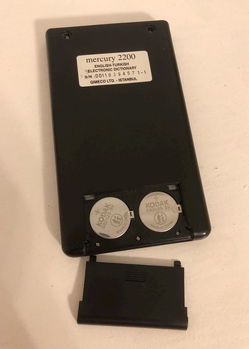 Sarı-Siyah Elektronik Sözlük Klavyesi - Görsel 5