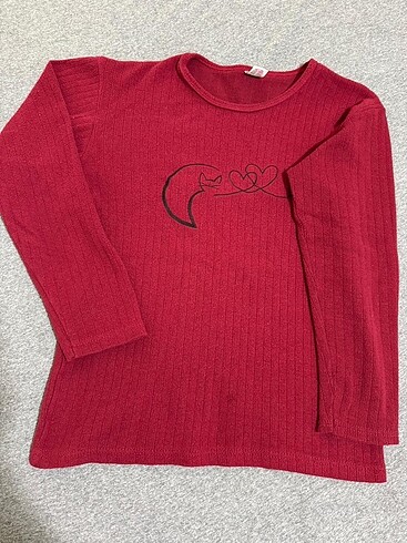 s Beden Bordo Pijama Takımı
