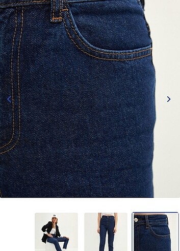 26 Beden lacivert Renk Mom jean