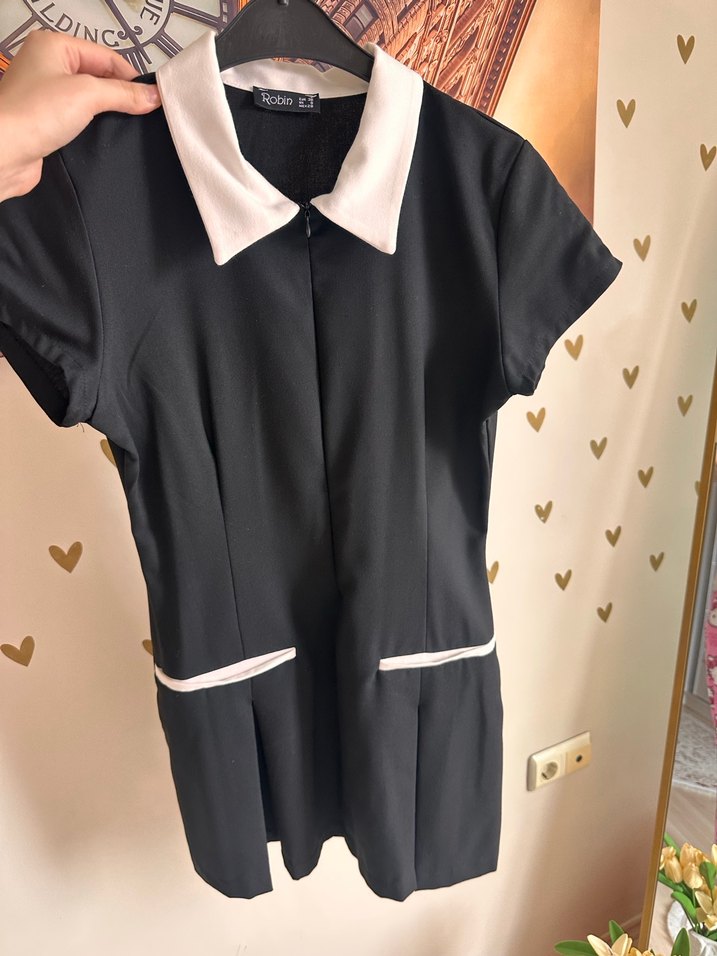 Siyah elbise - Görsel 4