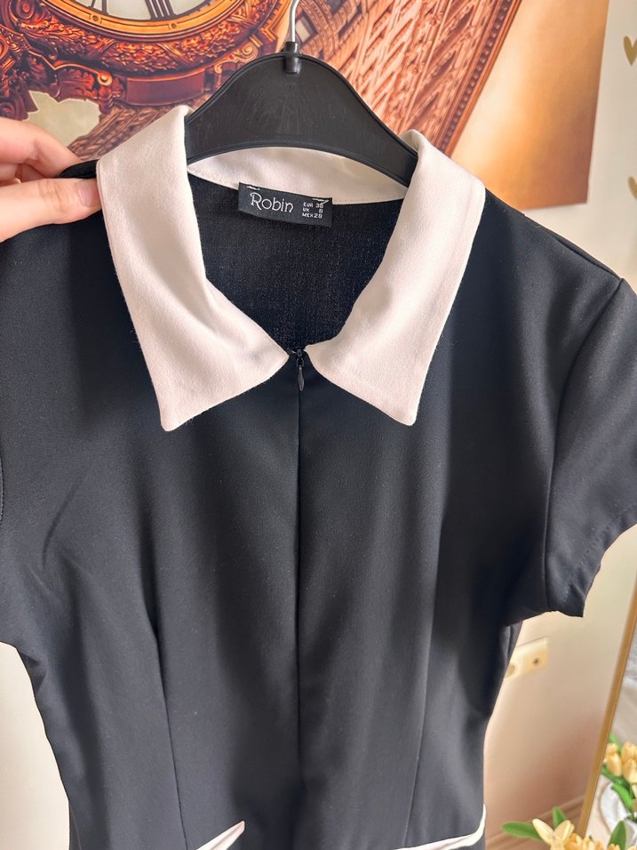 Siyah elbise - Görsel 3