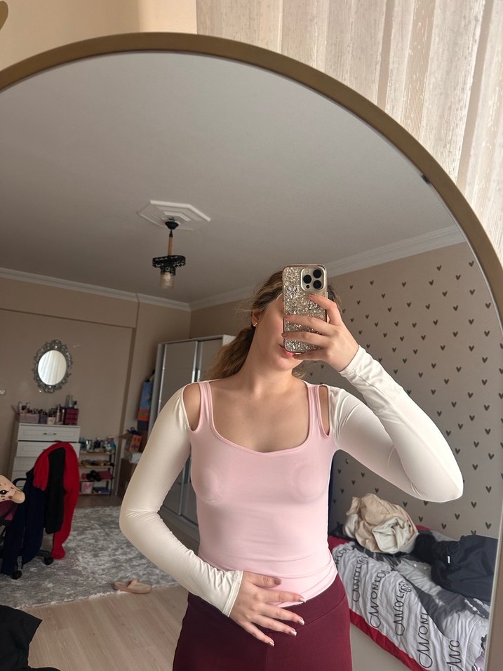 Pembe bluz - Görsel 2