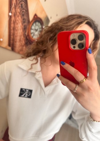 Kadın Uzun Kollu Sweatshirt - Görsel 5