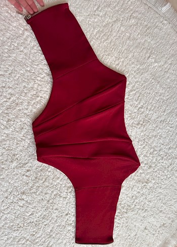 Bordo Straplez  Kadın Büstiyer - Görsel 3