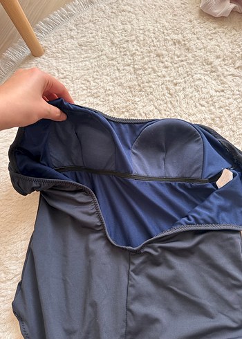 Lacivert Kadın Basic Mayo - Görsel 5