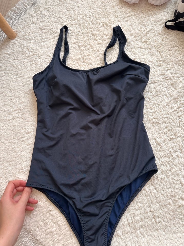 Lacivert Kadın Basic Mayo - Görsel 2