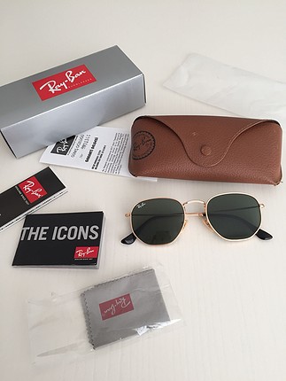 m Beden Rayban hexegenal güneş gözlüğü