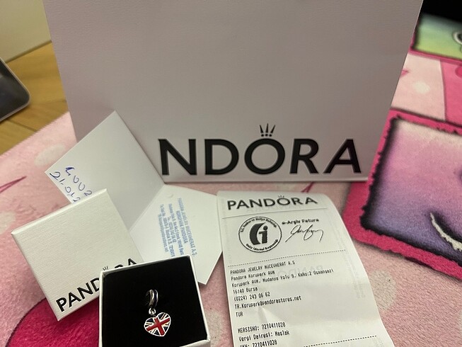 Pandora charm