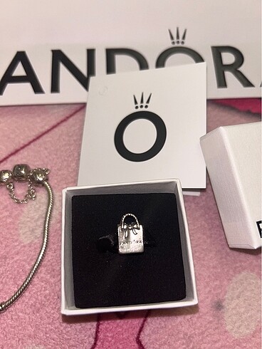  Beden gri Renk Pandora charm