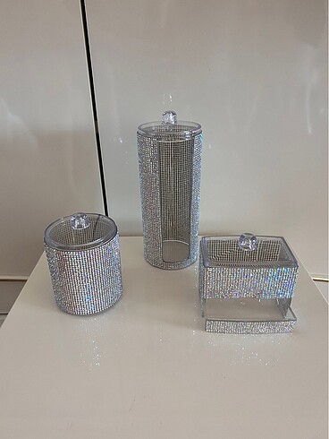 Swarovski Taşlı makyaj organizer