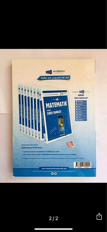  Antrenmanlarla Matematik 1