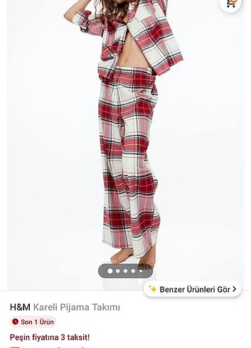 H&M PJAMA TAKIM