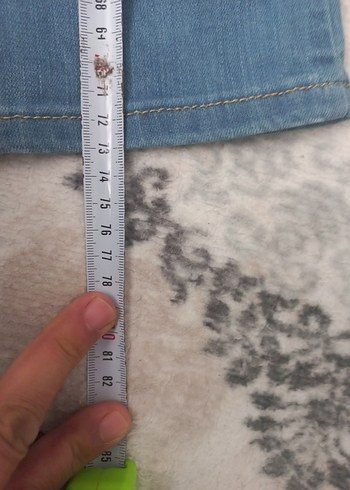 7 Yaş Beden mavi Renk cocuk pantolon