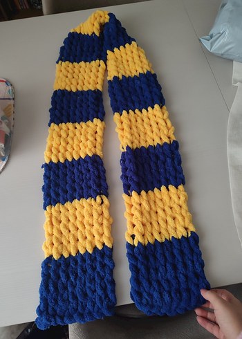 Fenerbahçe taraftar puffy atkı - Görsel 6