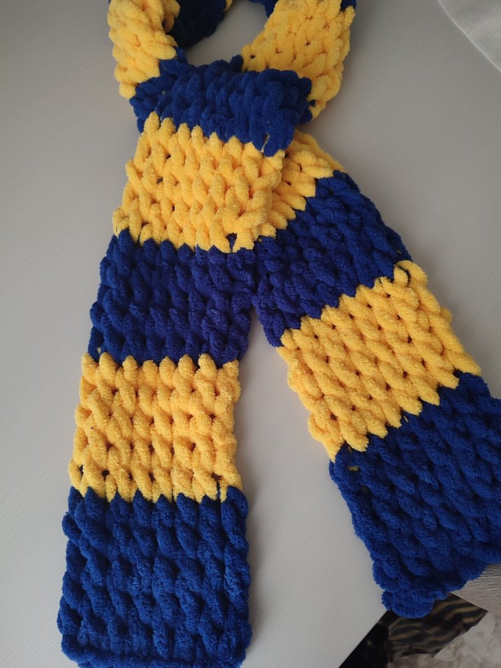 Fenerbahçe taraftar puffy atkı - Görsel 2