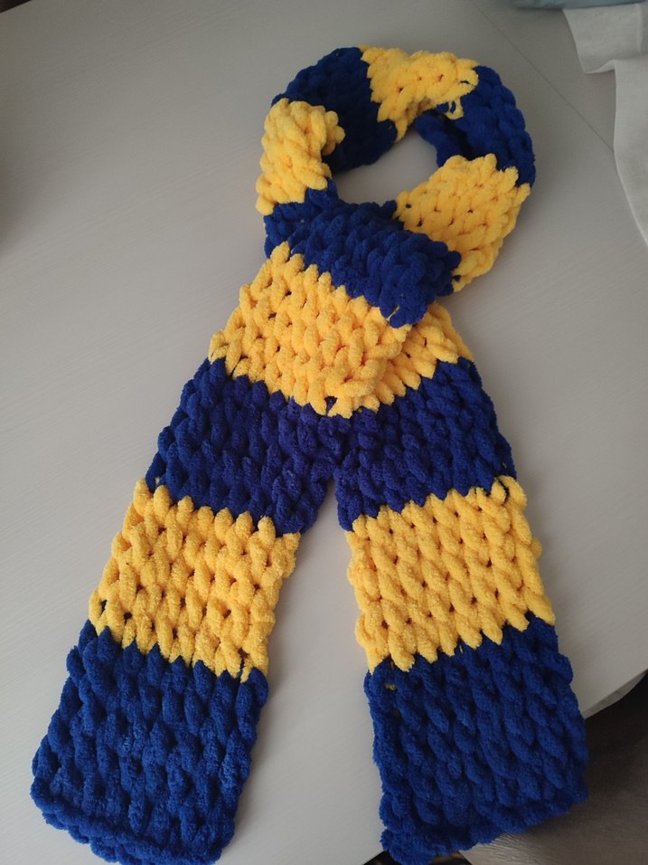 Fenerbahçe taraftar puffy atkı - Görsel 3