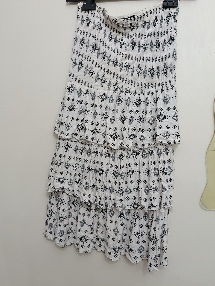 straplez elbise - Görsel 2