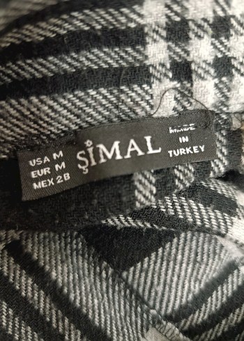 Gri Ekose Midi Etek - Görsel 3