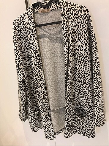 Pull and Bear leopar hırka