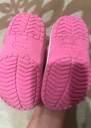 Crocs Kız Çocuk Pembe  Terlik - Görsel 2