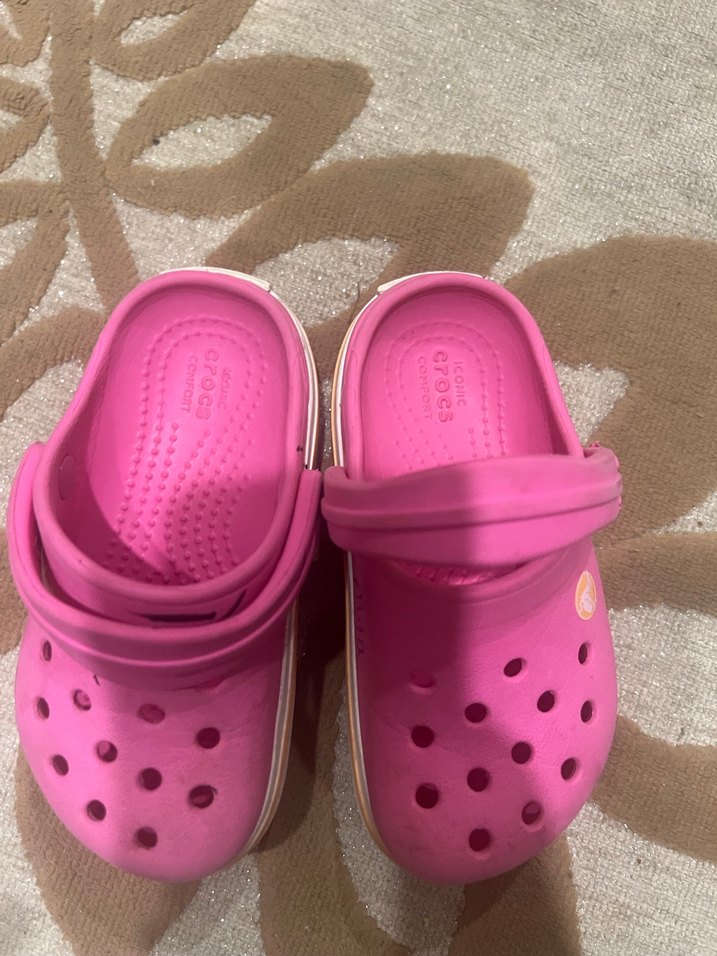 Crocs Kız Çocuk Pembe  Terlik - Görsel 4