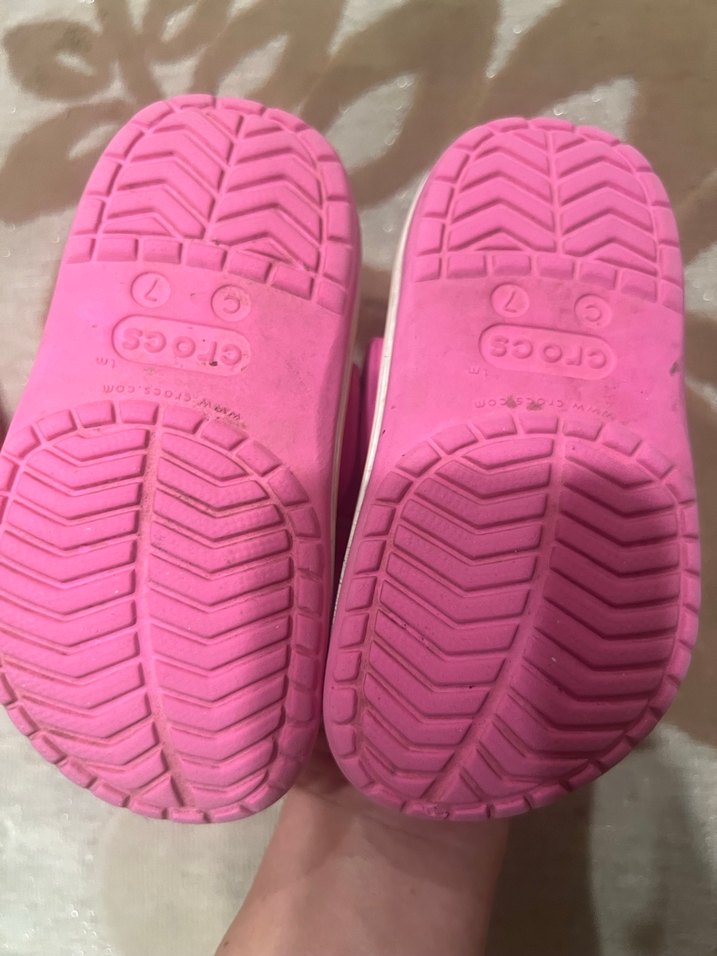 Crocs Kız Çocuk Pembe  Terlik - Görsel 2