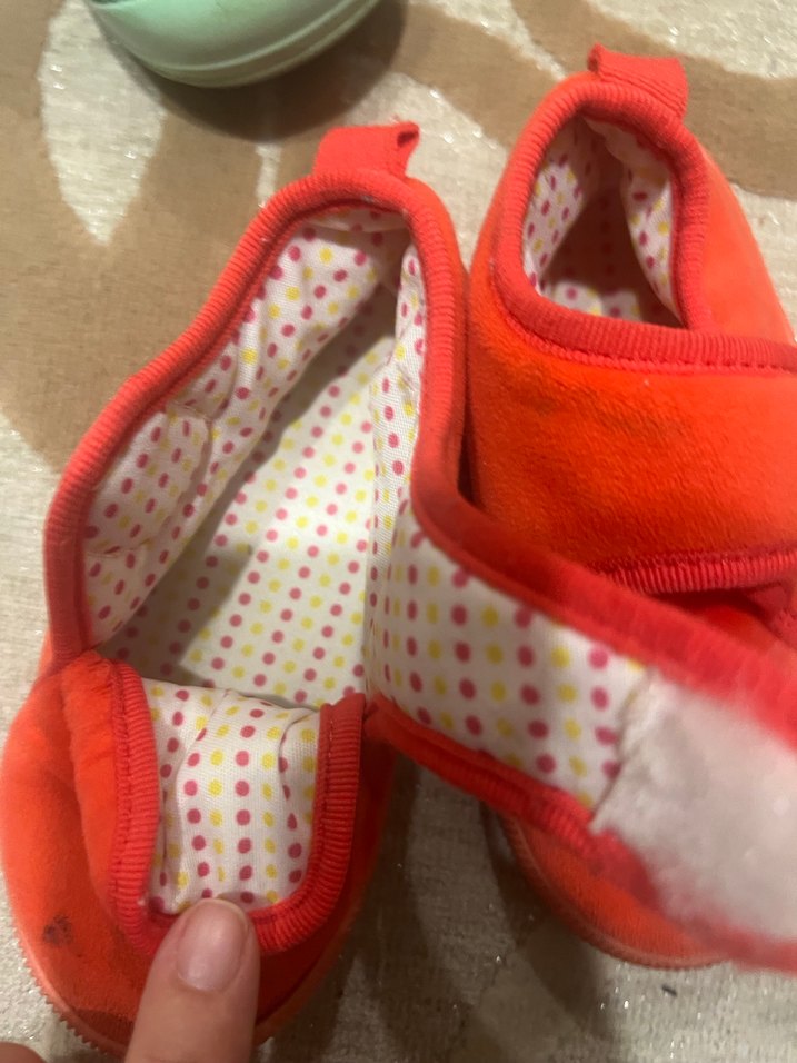 Kız Çocukları için Kırmızı Sıcak panduf - Görsel 2