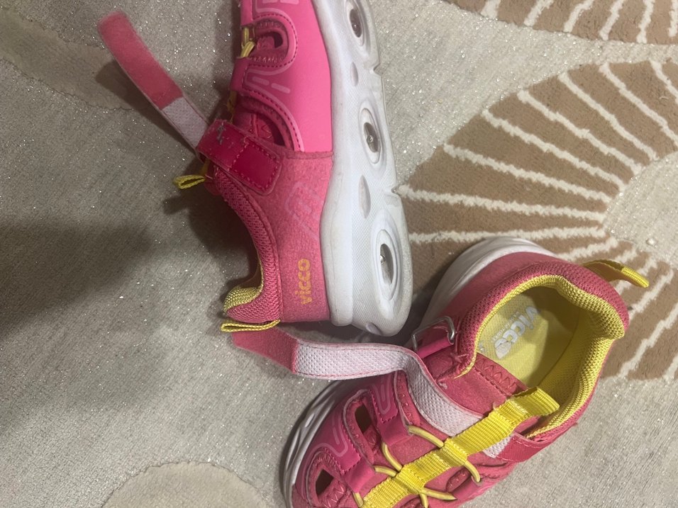 Vicco Renkli Kız Çocuk Sneakers Velcro - Görsel 3