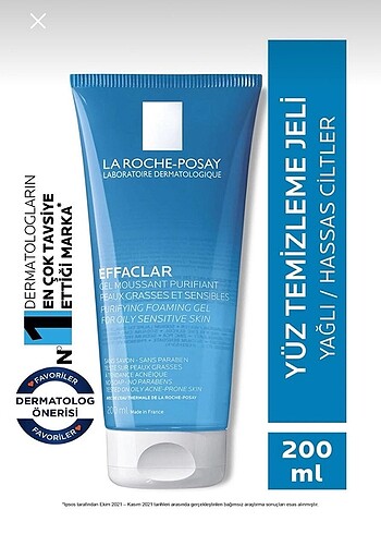La Roche-Posay Effaclar Jel 200 ml
