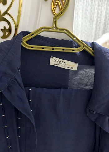 Düğmeli Lacivert ikili takım - Görsel 2