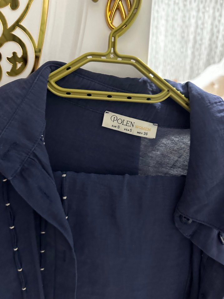 Düğmeli Lacivert ikili takım - Görsel 2