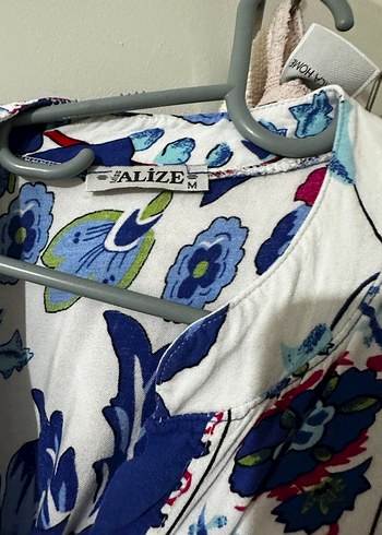 Çiçek Desenli Uzun Bohem Elbise - Görsel 3